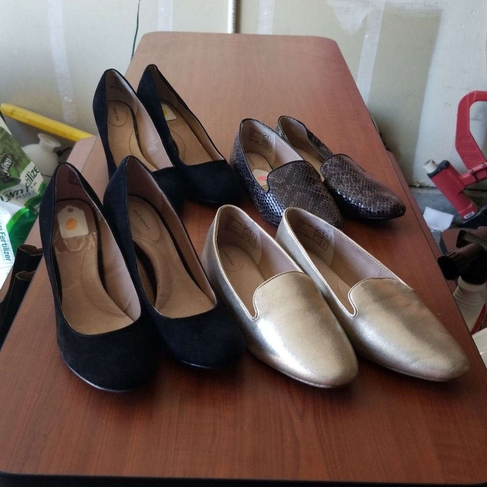 Lands end shoes lot of 4 pairs